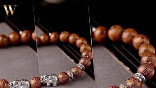 Men Wood Beads Bracelet