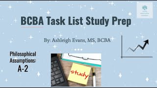 BCBA Task List A-2 Study Prep