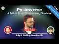 Pysimverse, A Python Drone Programming Simulator - Live 176