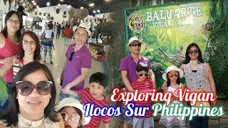 EXPLORING VIGAN ILOCOS SUR PHILIPPINES \u0026 VISITING BALUARTE ZOO