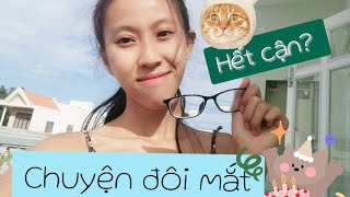 Cận hơn 5 độ😋 Tại sao mình không cần đeo kính nữa 💪💗