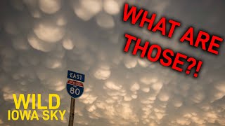 WILD Iowa Sky! Stunning mammatus clouds show (5/7/2023)