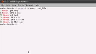 Shell Scripting Tutorial-43: Search Patterns Using 'grep'