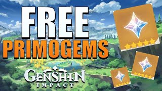 get free primogems - genshin impact free primogems