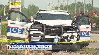 Two injured in crash involving Columbus police cruiser