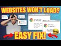 Fix Some Websites Not Loading or Not Opening in Any Browser – Windows 11/10