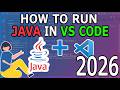 How to Run Java in Visual Studio Code on Windows 11 [ 2026 Update ] Java JDK in VSCode | User Input