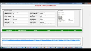 Hospital Management System | Python Software Development Course | Project-2