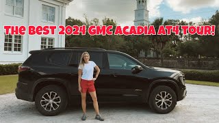 Real Mom Car Tour: 2024 GMC Acadia AT4 Full Tour