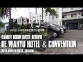 de Wahyu Hotel & Convention Resort Batu Malang Indonesia - Family Room Review - Huge Car Park Lot