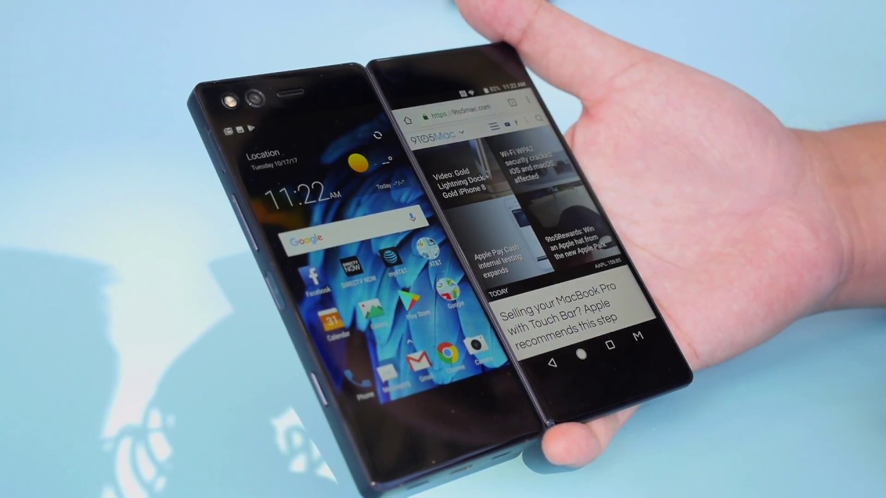 ZTE Axon M Hands On - YouTube