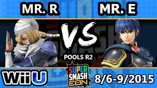 SSC - Mr. E (Marth) Vs. LLL | Mr. R (Sheik) SSB4  Pools - Smash Wii U - Smash 4