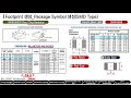 4 9강_2012 size chip capacitor 1603 size chip resistor footprint생성을 위한 datasheet 분석하기 전자캐드기능사실기대비