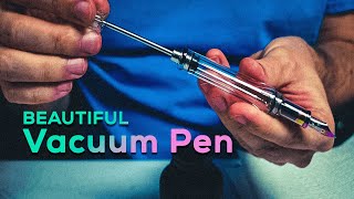 This Vacuum pen SUCKS UP INK (and it's gorgeous too) -- TWSBI Vac700R Iris