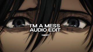 I'm a mess - bebe rexha [edit audio]