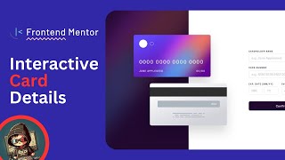 Interactive card details form - Frontend Mentor - HTML CSS JAVASCRIPT