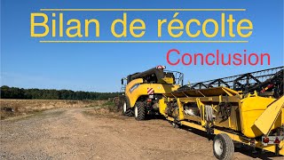 Bilan moisson R24 conclusion