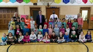 WDIV Local 4's Brandon Roux visits Mason Elementary in Grosse Pointe Woods
