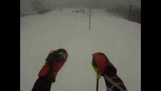 GoPro Slalom Ski Racing