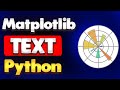 Add Text Inside the Plot in Matplotlib Python | Matplotlib Tutorial - Part 06