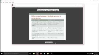 Difference between multiplexing and multiple access