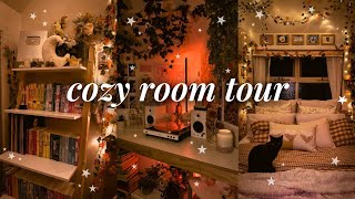 ROOM TOUR 2024!! cozy, fall bedroom 🍂🧸🕯*pinterest inspired!*