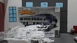 1971 Plymouth Cuda unboxing!