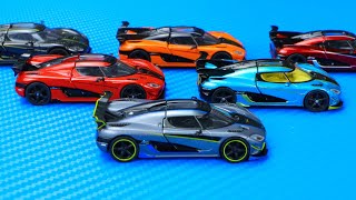 Let's Open 6 NEW Premium Koenigsegg Agera RS cars