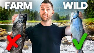 Farm Raised Salmon EXPOSED...what you're actually eating.