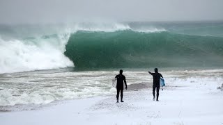 Swell of a Lifetime on the Great Lakes (30 Year Storm)