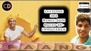 Range Sum Query 2D - Immutable | Leetcode 304 | Dynamic Programming | Live coding session 🔥🔥
