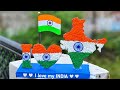 Independence day special craft ideas 2023 / INDIAN Map 3D craft idea / INDIAN flag making easy