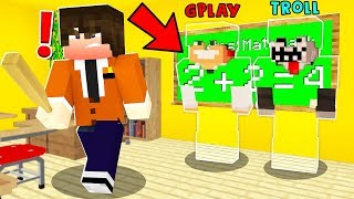 GPLAY TROLLUJE NAUCZYCIELA W SZKOLE W MINECRAFT?!