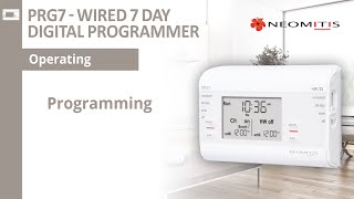 Programming - [Tutorials PRG7 digital programmer]