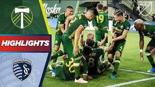 Portland Timbers vs. Sporting Kansas City | A Game Winning Header! | HIGHLIGHTS