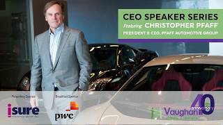 CEO Speaker Series - FT. Christopher Pfaff, Pfaff Automotive