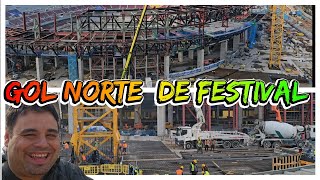 OBRAS EN EL CAMP NOU DIAS 14/15 DE FEBRERO.  FESTIVALES A DOQUIER.