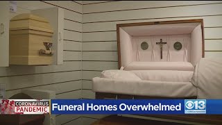 Funeral Homes Overwhelmed In San Joaquin County