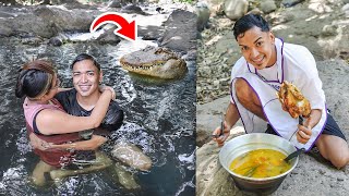 UN PARAISO EN EL RIO COCINAMOS UN SOPON EN FAMILIA