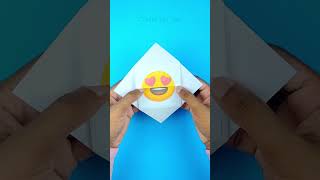 😍😛😂 Emoji Paper Magic Card - Face Changer Tutorial - Funny Emoji ideas - Amazing crafts #shorts #diy