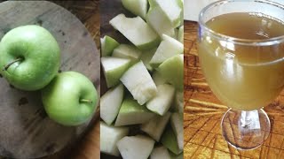 Fresh juice | Green apple juice | Refreshing green apple mint juice | பச்சை ஆப்பிள் சாறு