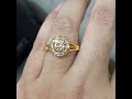 cincin wanita borobudur emas kuning 35% 2.65gram Belian eropa 27pcs