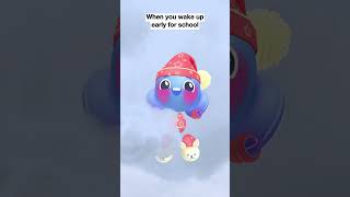 When you wake up early for school… | Buddy the Robot | Buddy.ai | #buddyai #cartoon