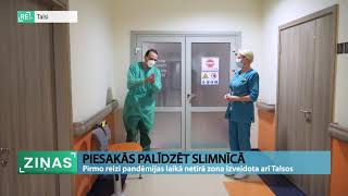 ReTV: Patriotisma dēļ piesakās darbam slimnīcā ar Covid-19 pacientiem