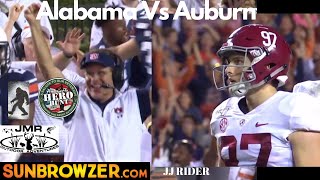 AUBURN UPSETS ALABAMA | last few minutes of the game | Only in College Football