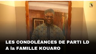 Présentation de condoléances du parti Les Démocrates à  la famille du feu ministre CHABI KOUAROU