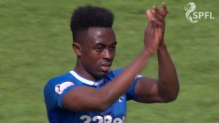 Rangers celebrate first win at Pittodrie for five and a half years