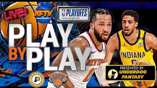 Knicks vs Pacers NBA Playoffs Game 2 Play-By-Play & Watch Along