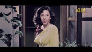 Yeh Raat Bheegi Bheegi 4K Video Song  Chori Chori  Raj Kapoor  Nargis Bollywood 4K Classic Song4K