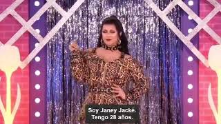 Janey jacké entrance drag race Holland season 1